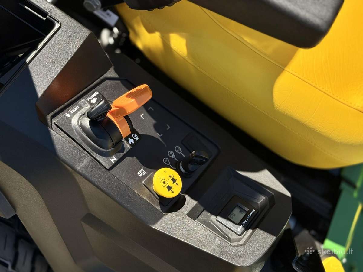 Nulinio apsisukimo traktorius John Deere Z515e - nuotraukos Nr. 6