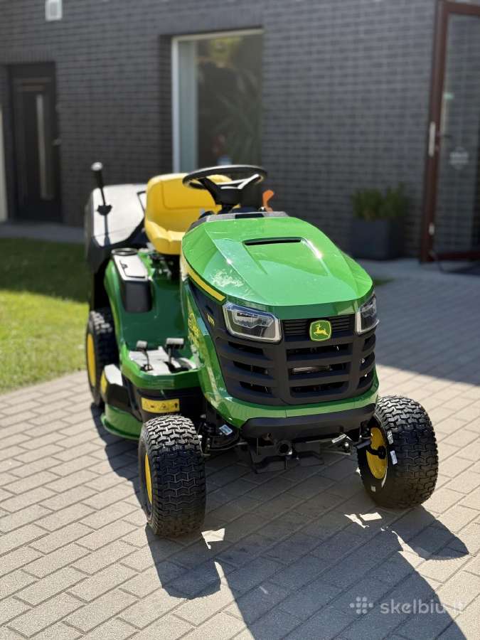 Sodo traktoriukas John Deere x117r - nuotraukos Nr. 2