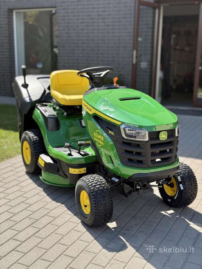 Sodo traktoriukas John Deere x117r - nuotraukos Nr. 11