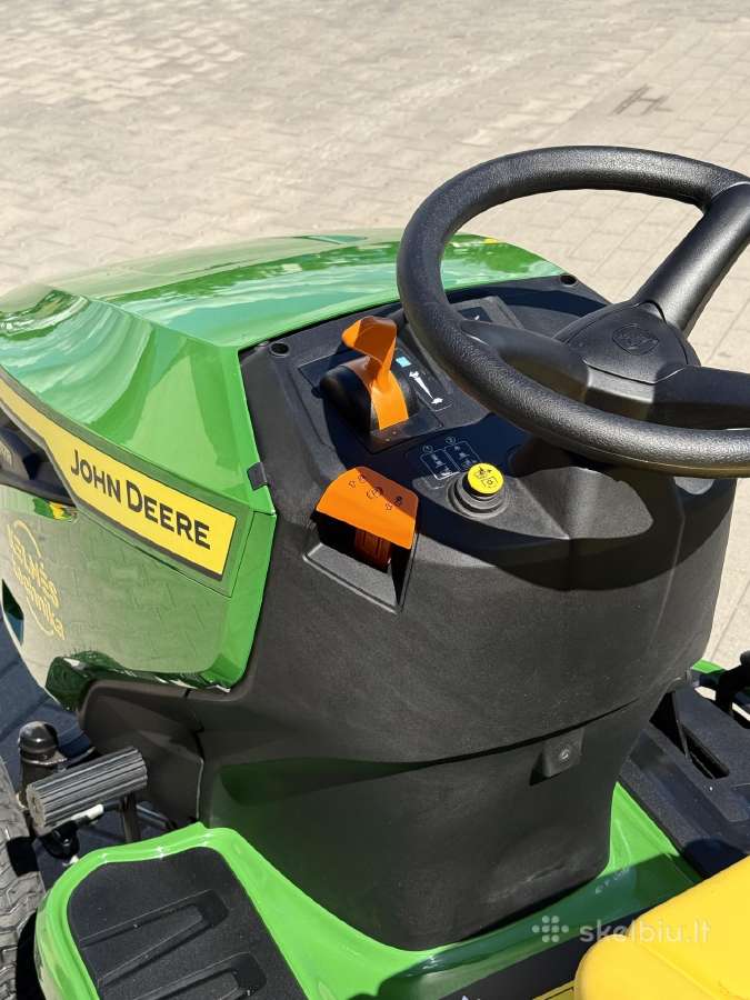 Sodo traktoriukas John Deere x117r - nuotraukos Nr. 7