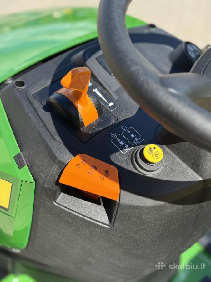 Sodo traktoriukas John Deere x117r - nuotraukos Nr. 8