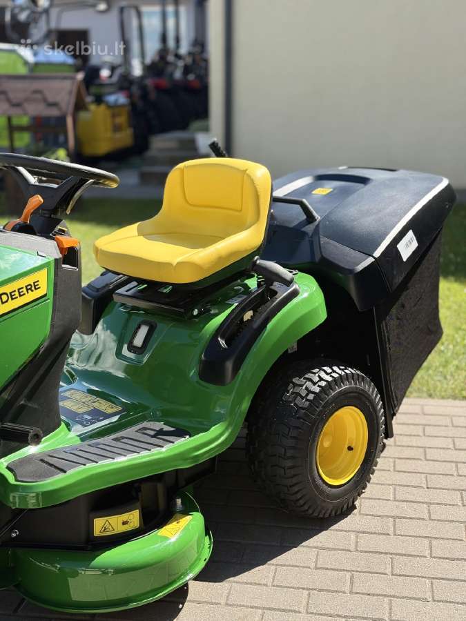 Sodo traktoriukas John Deere x117r - nuotraukos Nr. 10
