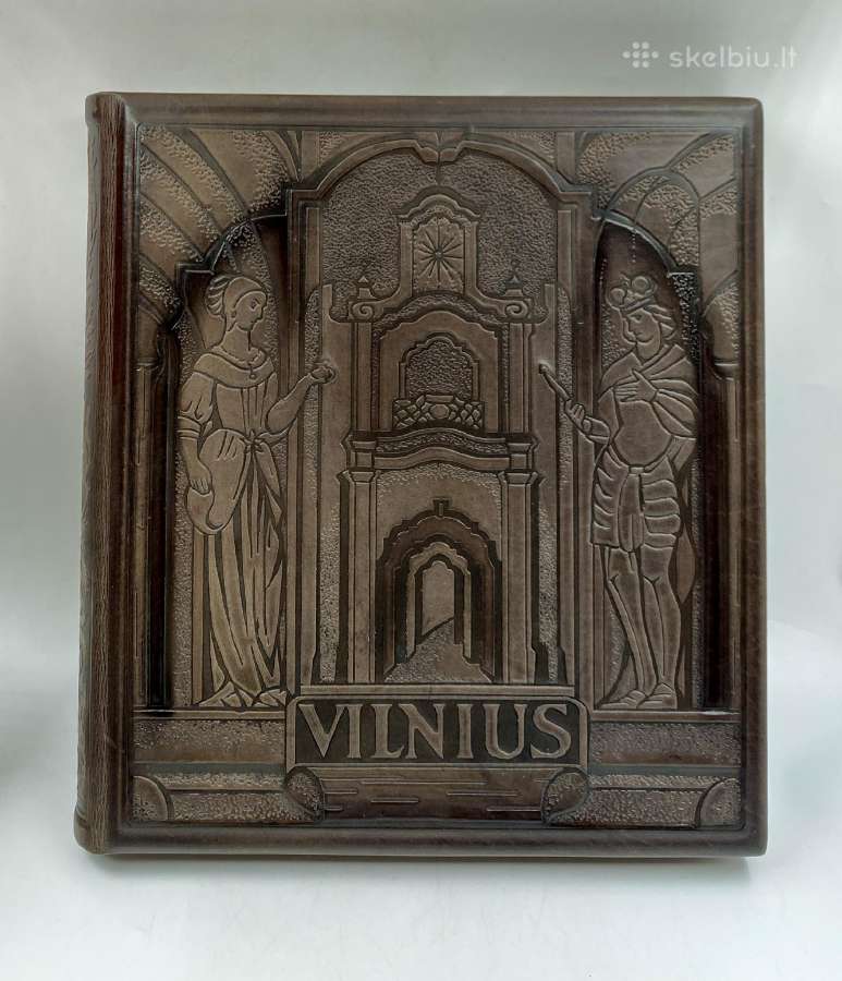 Vintažnis nuotraukų albumas-dėžė Vilnius kolekcija