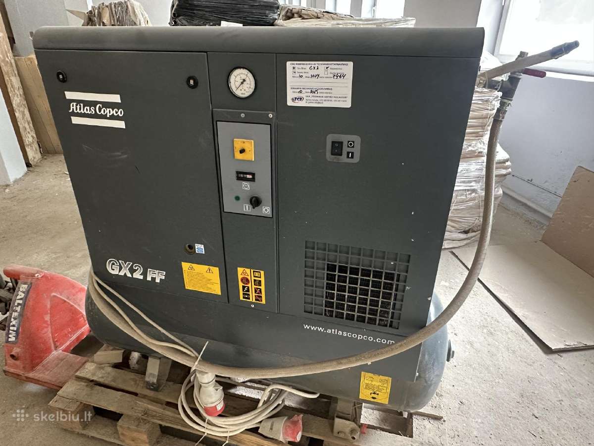 Sraigtinis oro kompresorius Atlas Copco Gx2 Ff