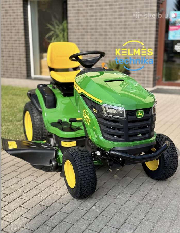 Sodo traktoriukas John Deere X167 Akcija