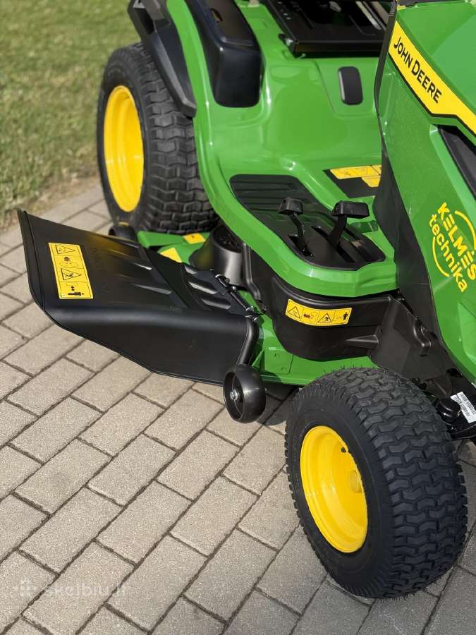 Sodo traktoriukas John Deere X167 Akcija - nuotraukos Nr. 5