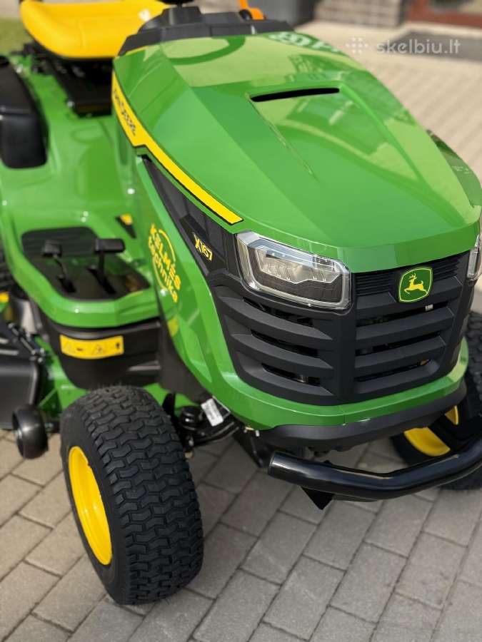 Sodo traktoriukas John Deere X167 Akcija - nuotraukos Nr. 2