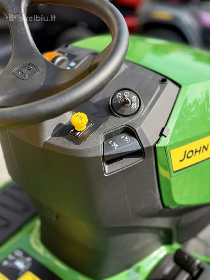 Sodo traktoriukas John Deere X167 Akcija - nuotraukos Nr. 6
