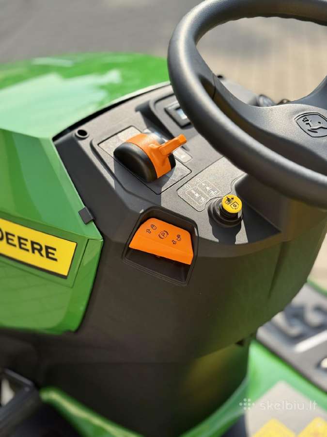 Sodo traktoriukas John Deere X167 Akcija - nuotraukos Nr. 7