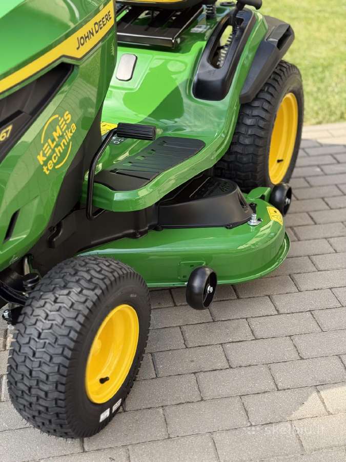 Sodo traktoriukas John Deere X167 Akcija - nuotraukos Nr. 9