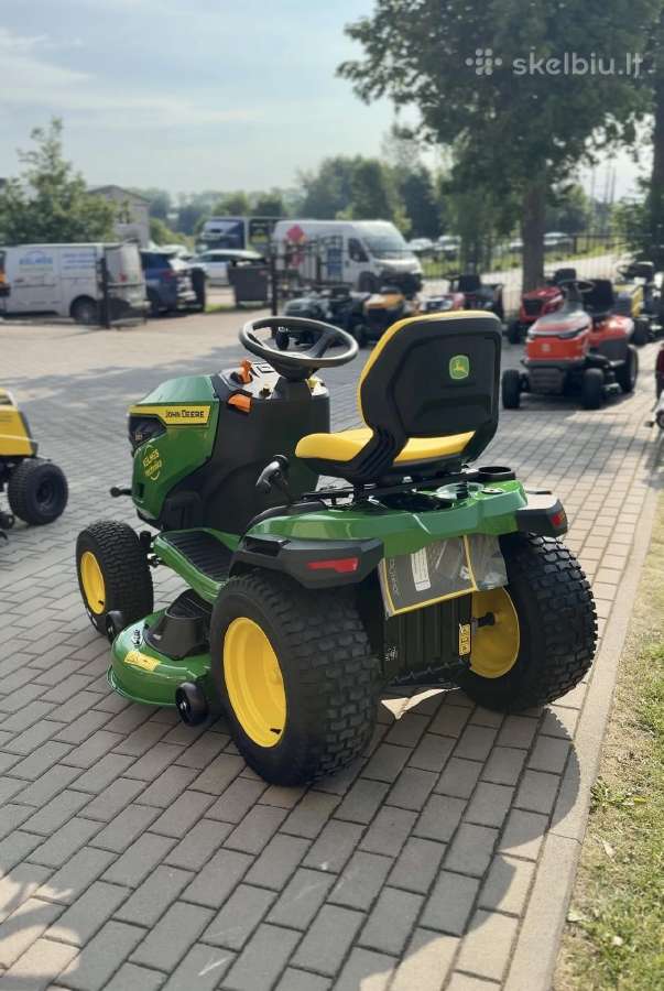 Sodo traktoriukas John Deere X167 Akcija - nuotraukos Nr. 3
