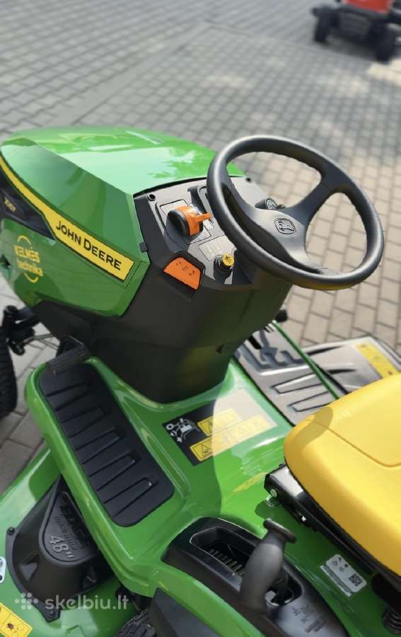 Sodo traktoriukas John Deere X167 Akcija - nuotraukos Nr. 4