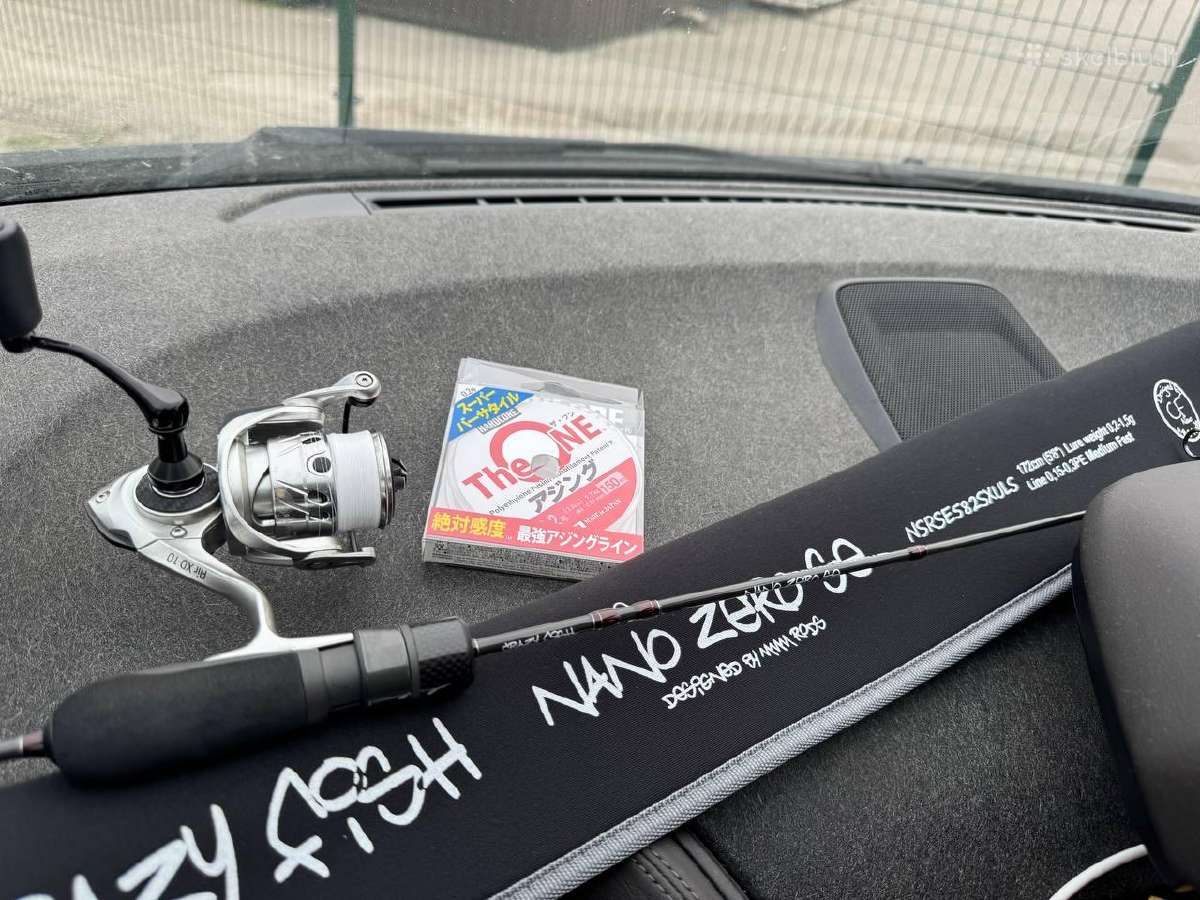 Spiningas Crazy Fish Nano Zero Se 1.72m 0,2-1,5G