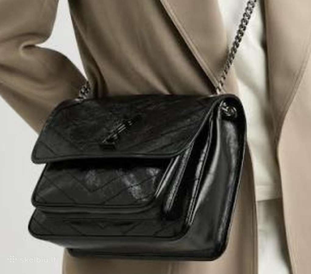 Saint Laurent Niki Medium odinė rankinė ant peties