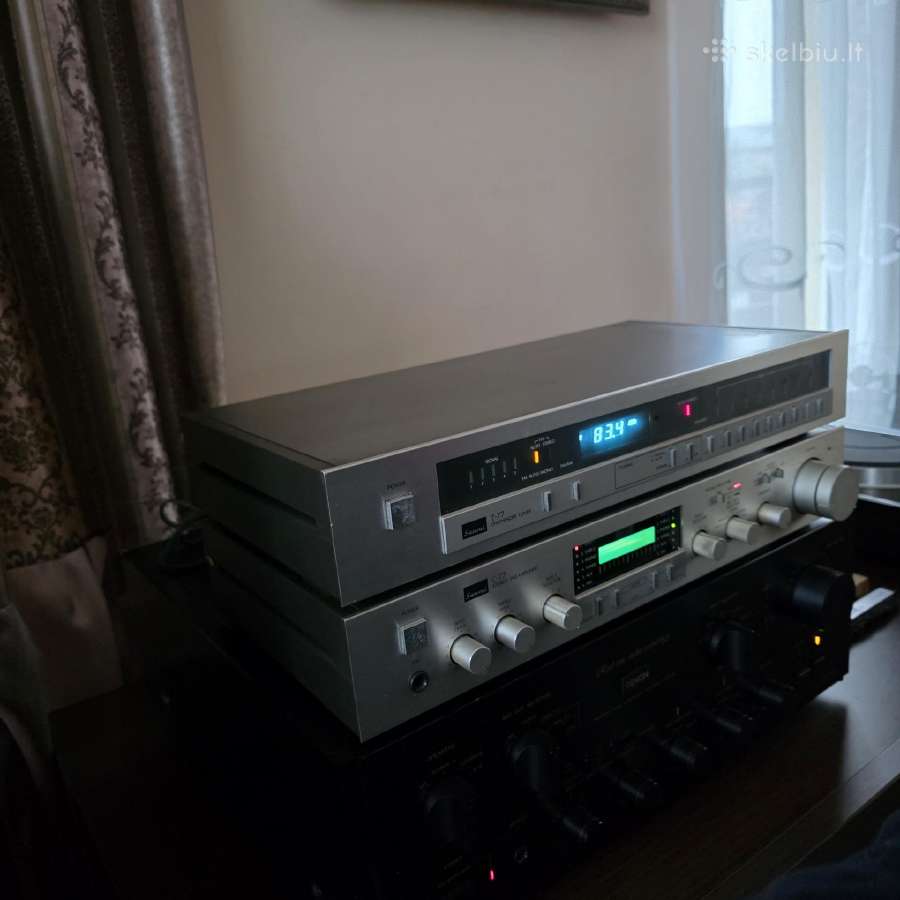 Sansui C-77 ir T-77 (pradinis ir tiuneris) - nuotraukos Nr. 2