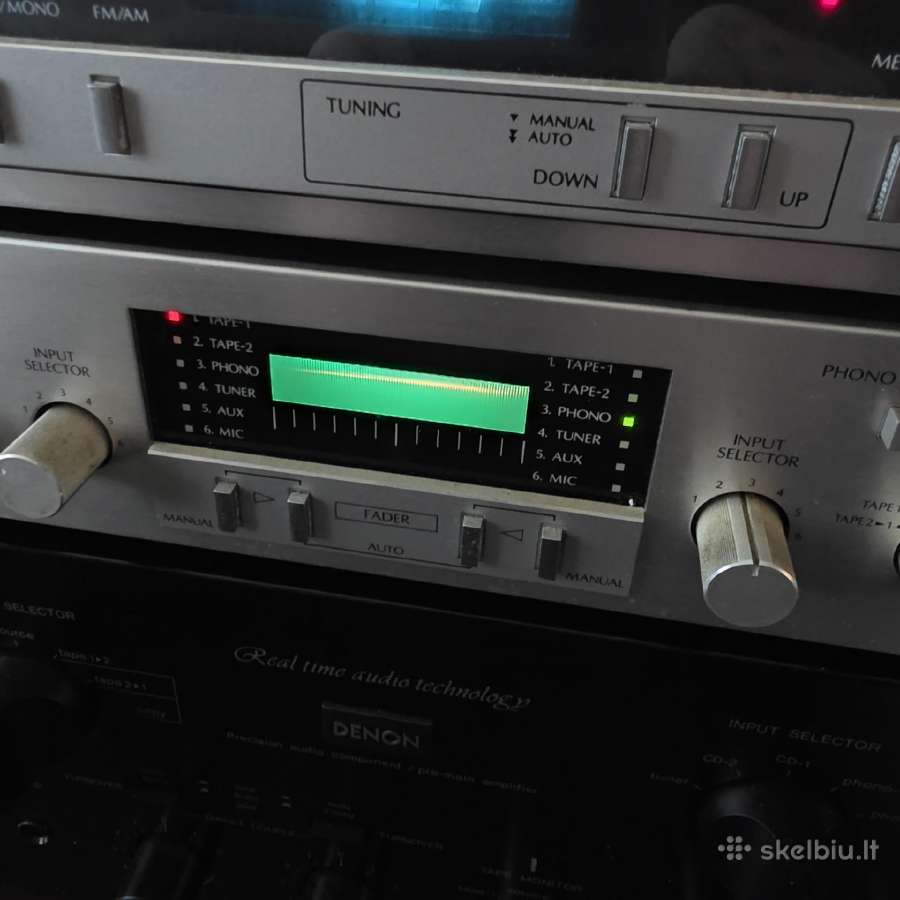Sansui C-77 ir T-77 (pradinis ir tiuneris) - nuotraukos Nr. 4