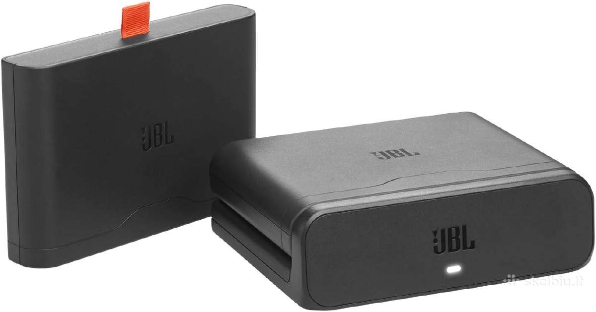 Jbl Batterys su įkrovimo dėklu