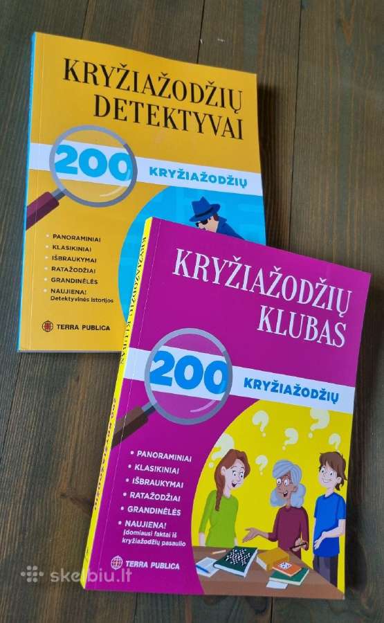 Kryžiažodžių klubas + Kryžiažodžių detektyvai