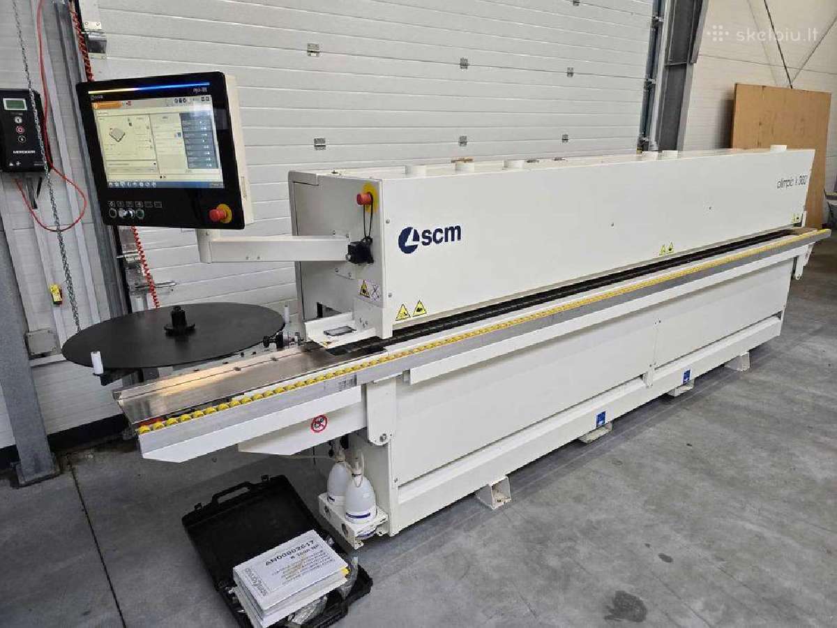 Briaunų laminavimo staklės Scm K360 - nuotraukos Nr. 3
