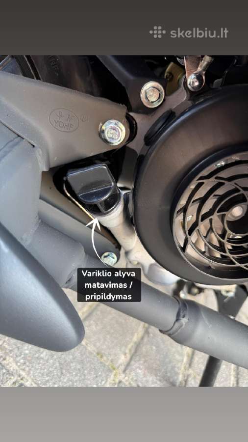 Yamaha Cygnus 2026m 49cc 3kw- pristatome per 3val - nuotraukos Nr. 4