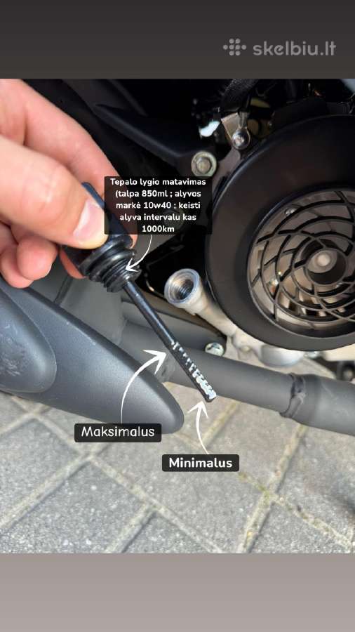 Yamaha Cygnus 2026m 49cc 3kw- pristatome per 3val - nuotraukos Nr. 10