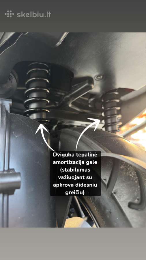 Yamaha Cygnus 2026m 49cc 3kw- pristatome per 3val - nuotraukos Nr. 14