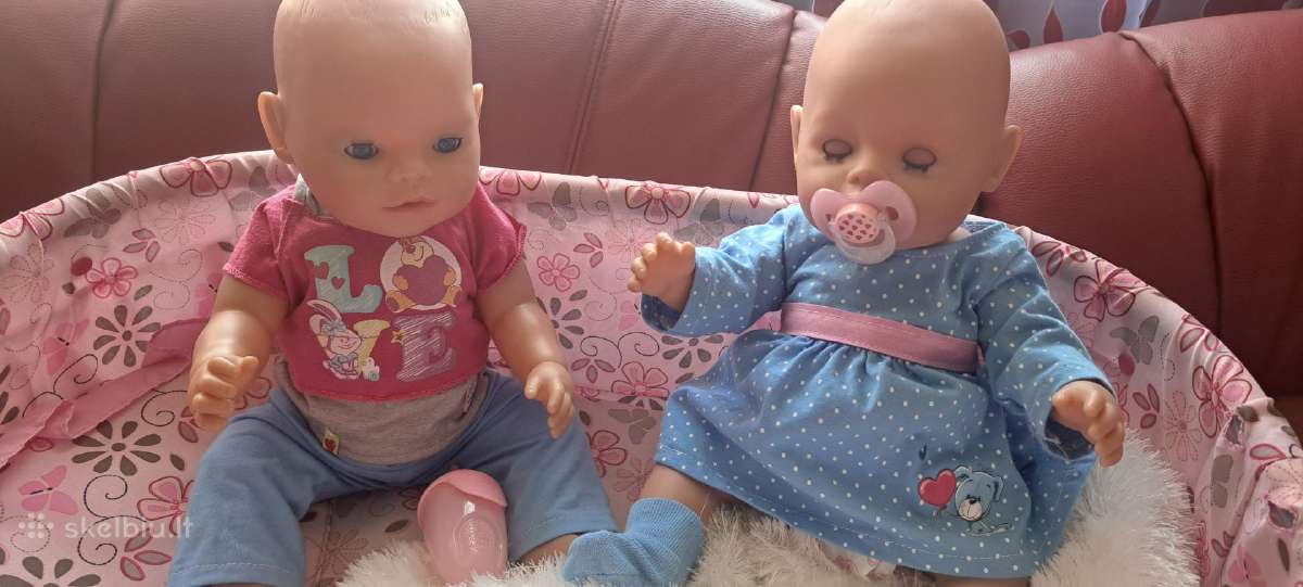 Baby-born lėlytės su lopšiuku - nuotraukos Nr. 2