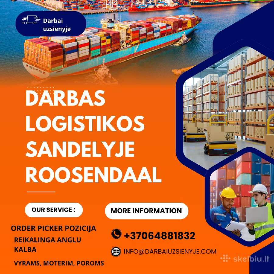 Darbai Olandijoje Logistikos Sandeliuose - nuotraukos Nr. 6