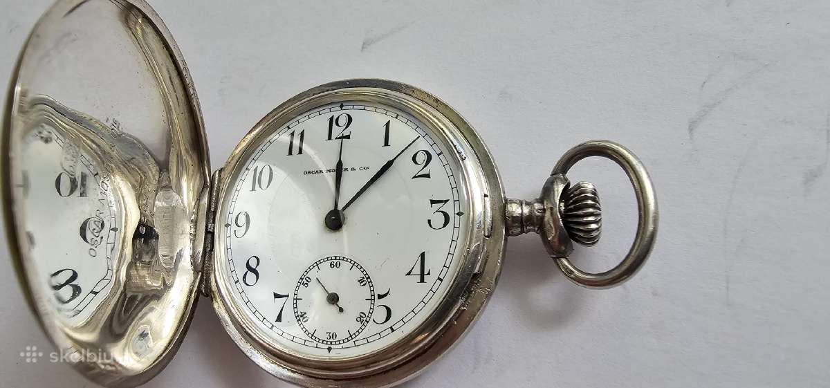 ~1880 Oscar Moser & cie kiseninis laikrodis 84