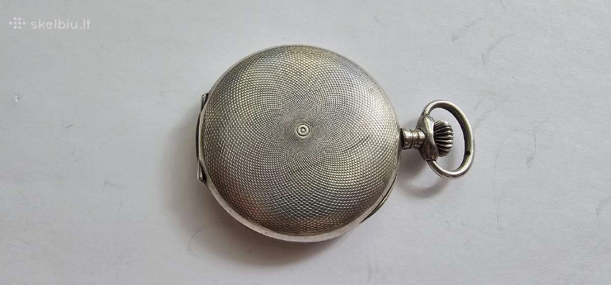 ~1880 Oscar Moser & cie kiseninis laikrodis 84 - nuotraukos Nr. 4