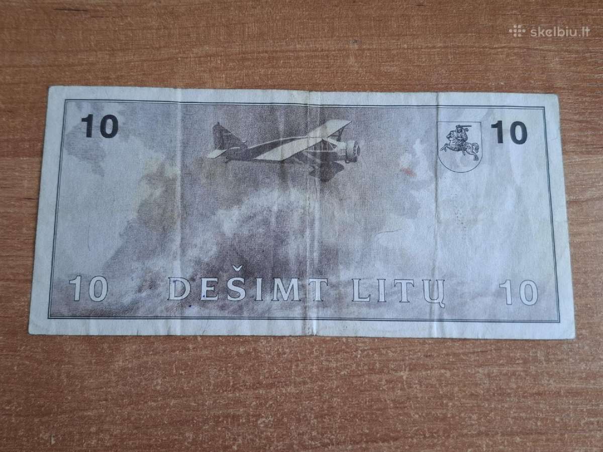 Lietuviški banknotai - nuotraukos Nr. 5