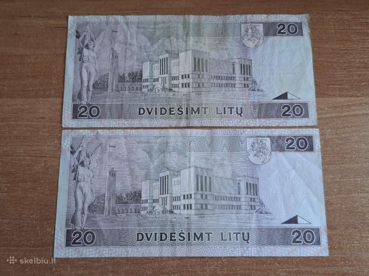 Lietuviški banknotai - nuotraukos Nr. 11