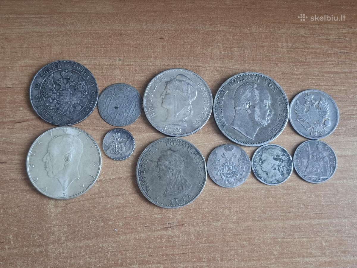 Pasaulio sidabrinės monetos - nuotraukos Nr. 2