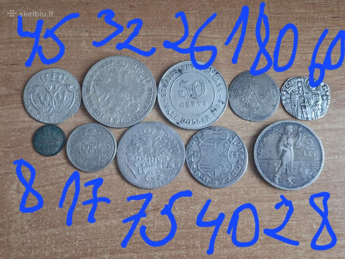 Pasaulio sidabrinės monetos - nuotraukos Nr. 7