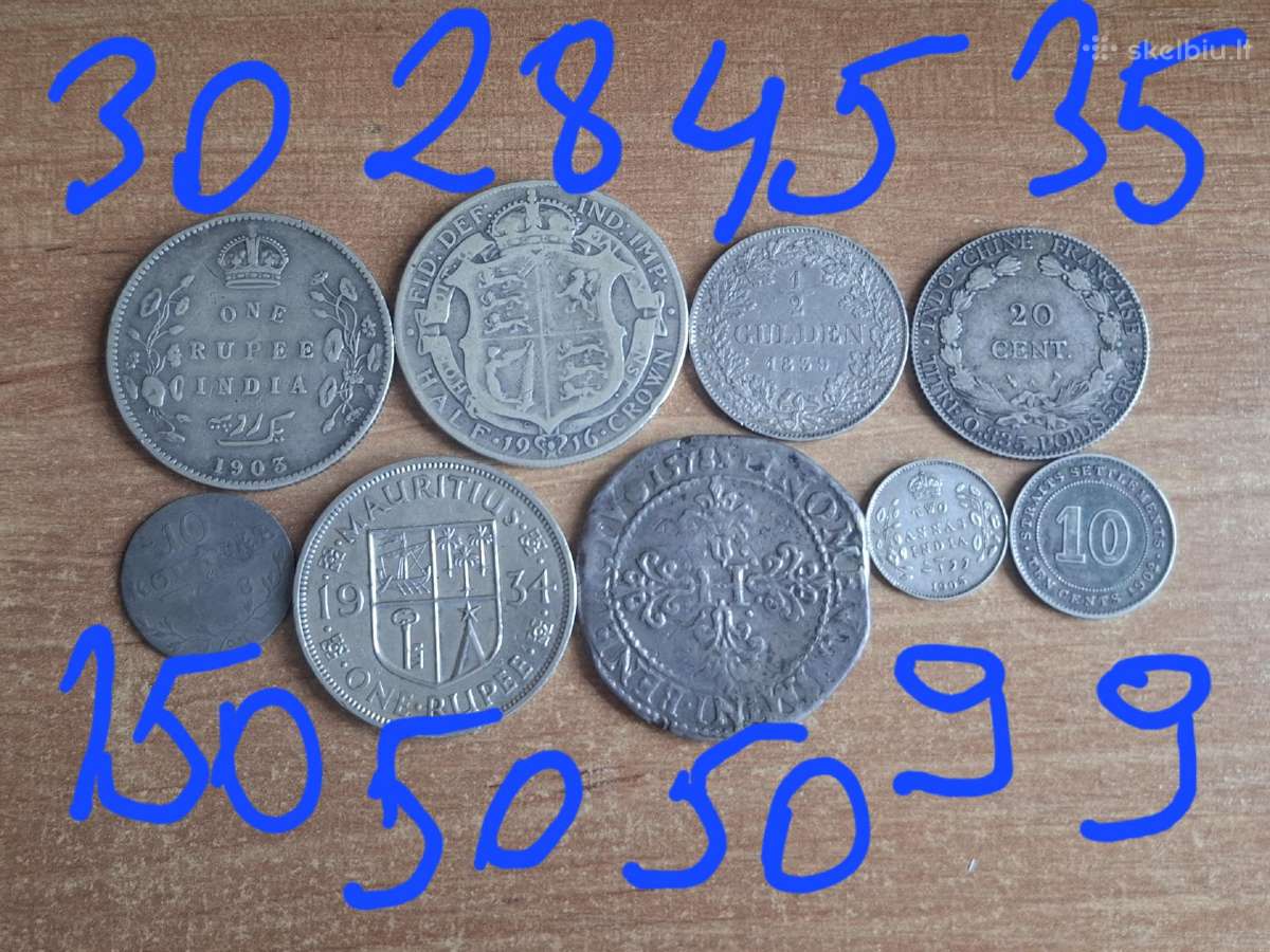 Pasaulio sidabrinės monetos - nuotraukos Nr. 11