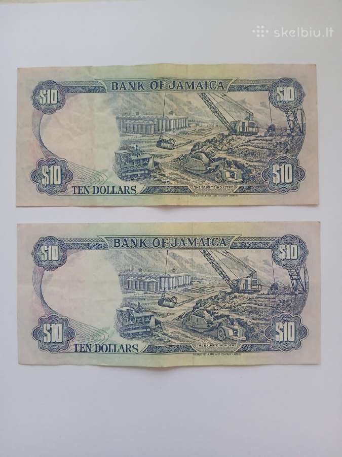 10 dolerių Jamaica 1994