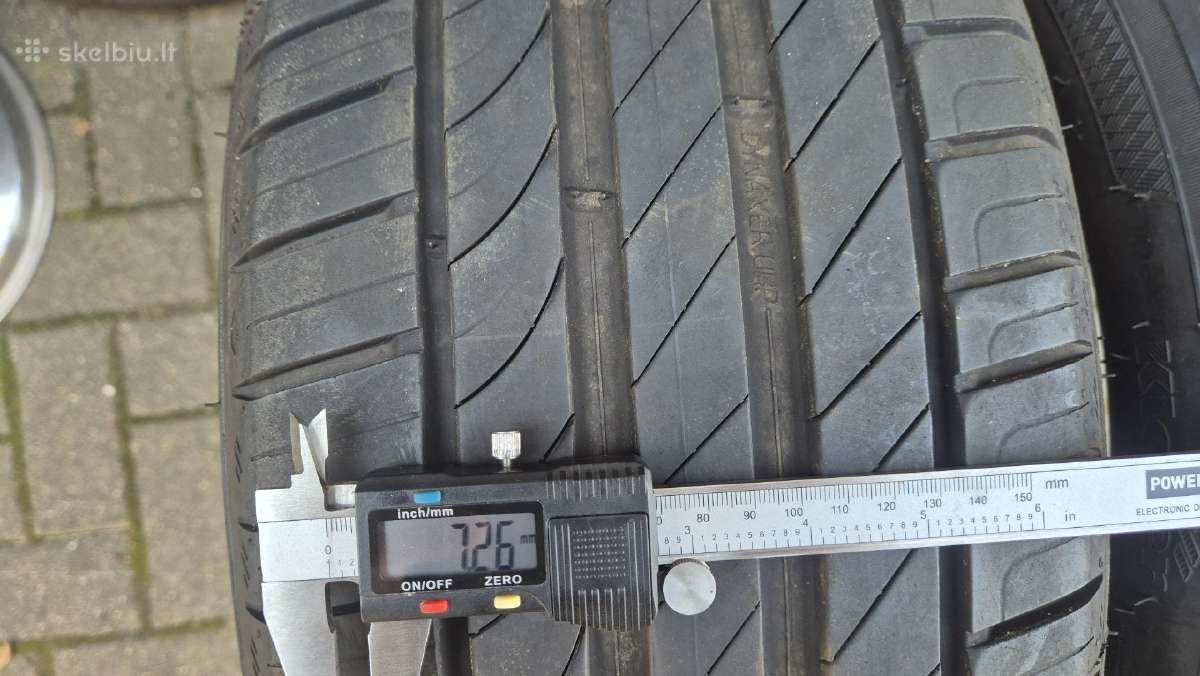 Vasarinės 225/45 R17 Nexen ir Kleber - nuotraukos Nr. 10