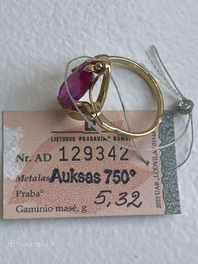 Naujas auksinis žiedas - nuotraukos Nr. 2