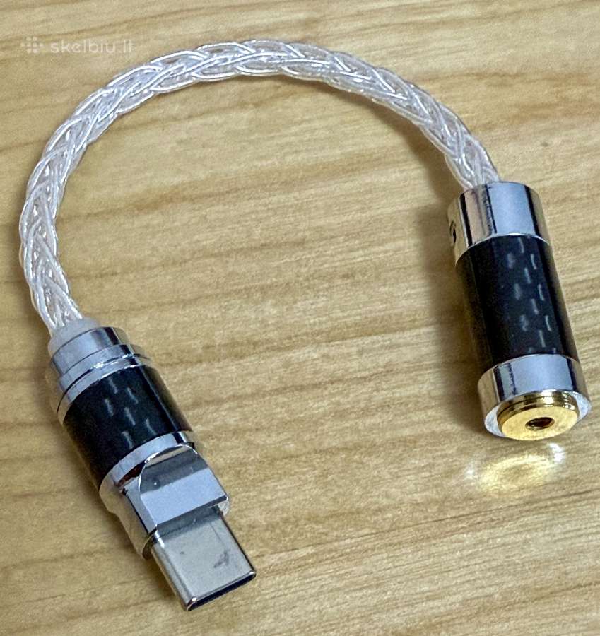 Yyaudio Hi-fi Type-c į 2.5mm Dac perėjimas