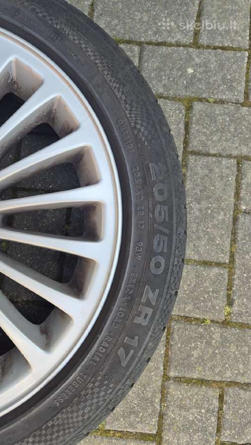 Keturios vasarinės 205/50 R17 Continental - nuotraukos Nr. 7
