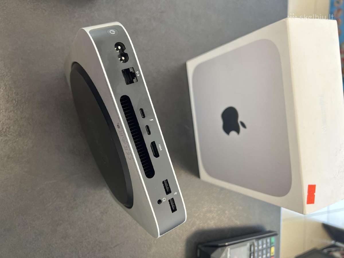 Apple Mac Mini M2, 8 GB, 256 GB SSD - nuotraukos Nr. 2