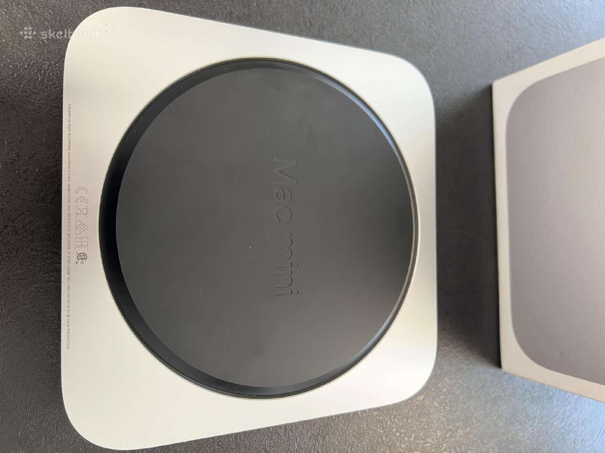 Apple Mac Mini M2, 8 GB, 256 GB SSD - nuotraukos Nr. 3