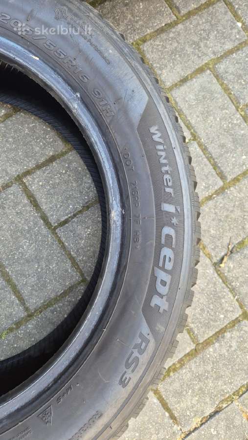 Žieminės 205/55 R16 Hankook ir Michelin - nuotraukos Nr. 8