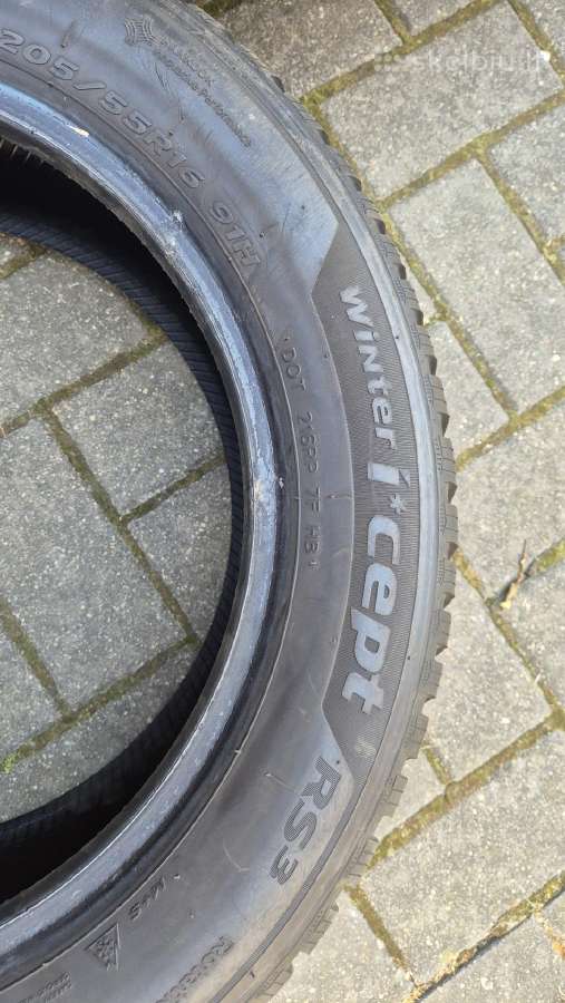 Žieminės 205/55 R16 Hankook - nuotraukos Nr. 7