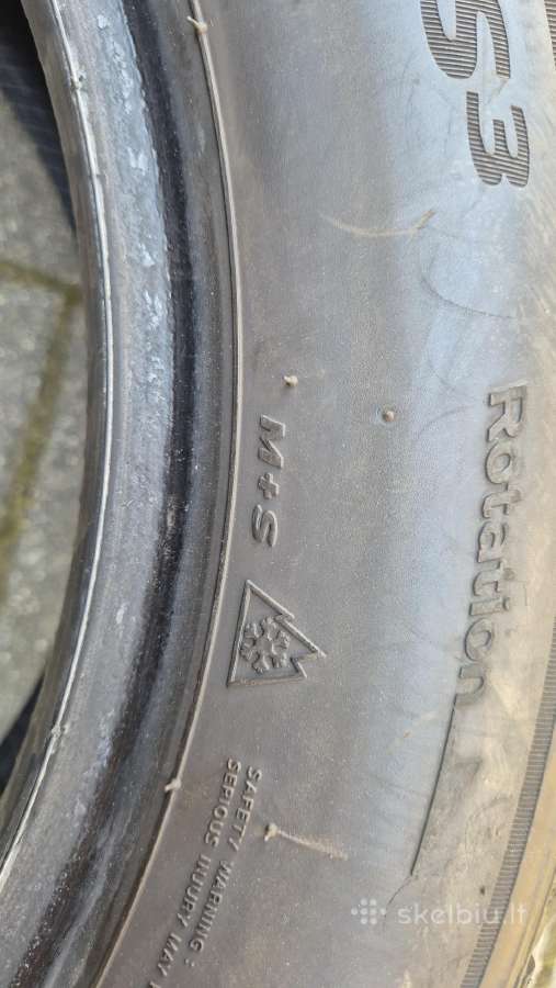 Žieminės 205/55 R16 Hankook ir Michelin - nuotraukos Nr. 9