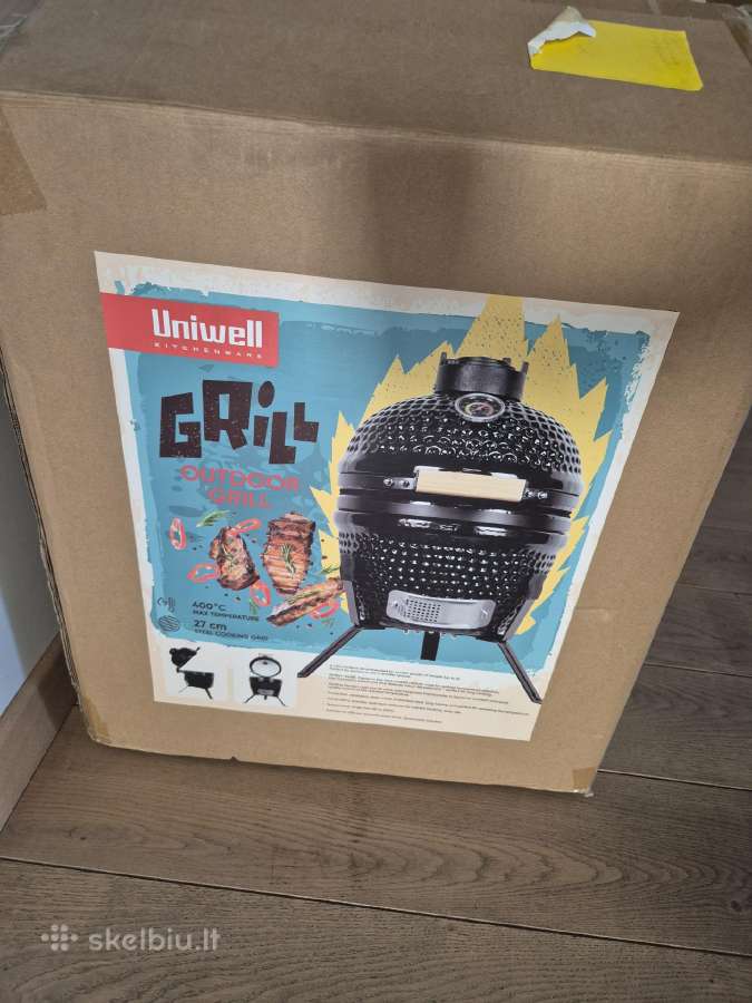Keraminė uniwell grill kepsninė 27cm (nauja)