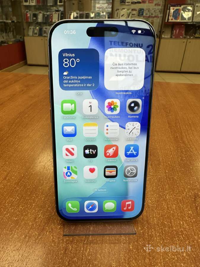 Apple iPhone 17 256 GB (Naudotas)