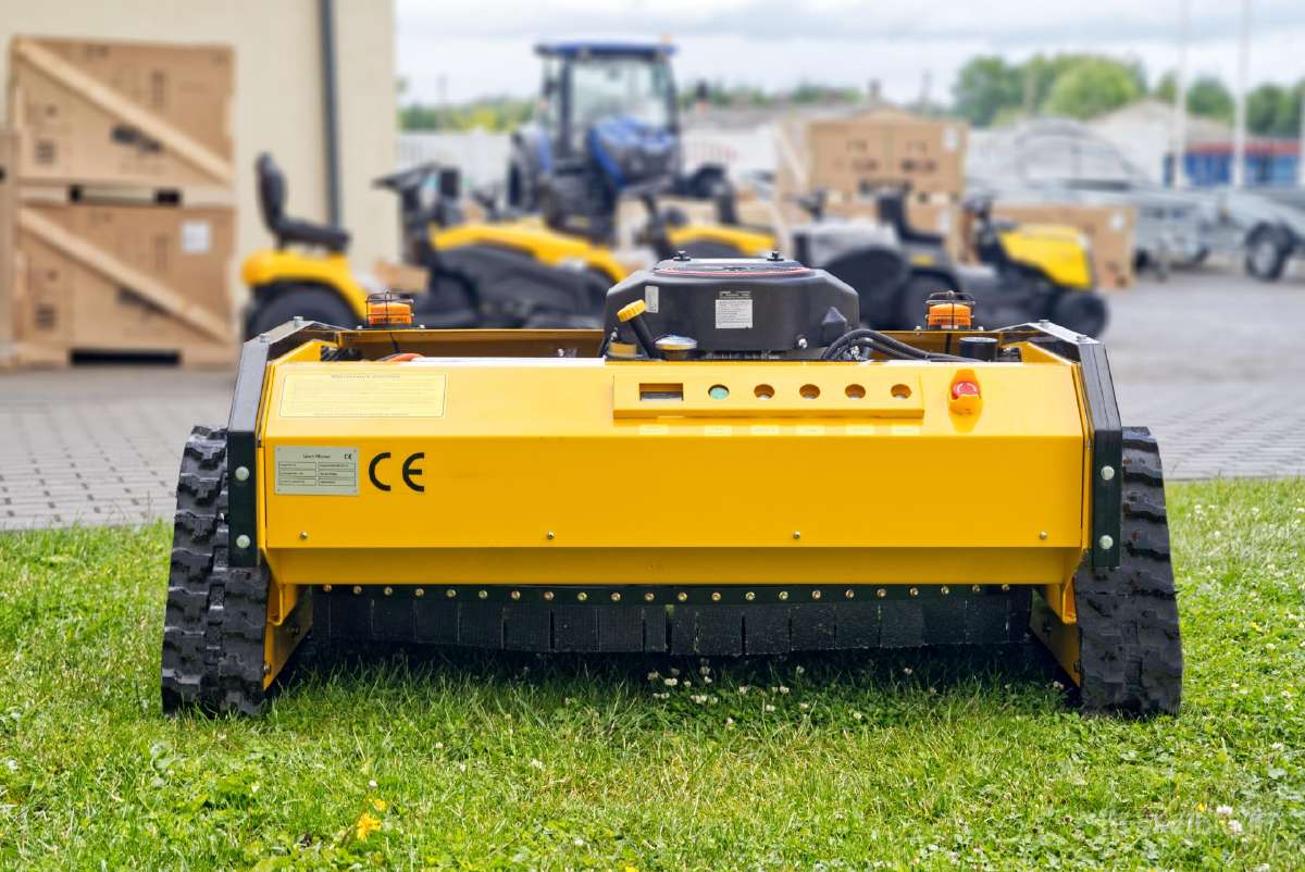Benzininis Mulčeris - robotas Gust Ms750 Šlaitams - nuotraukos Nr. 6