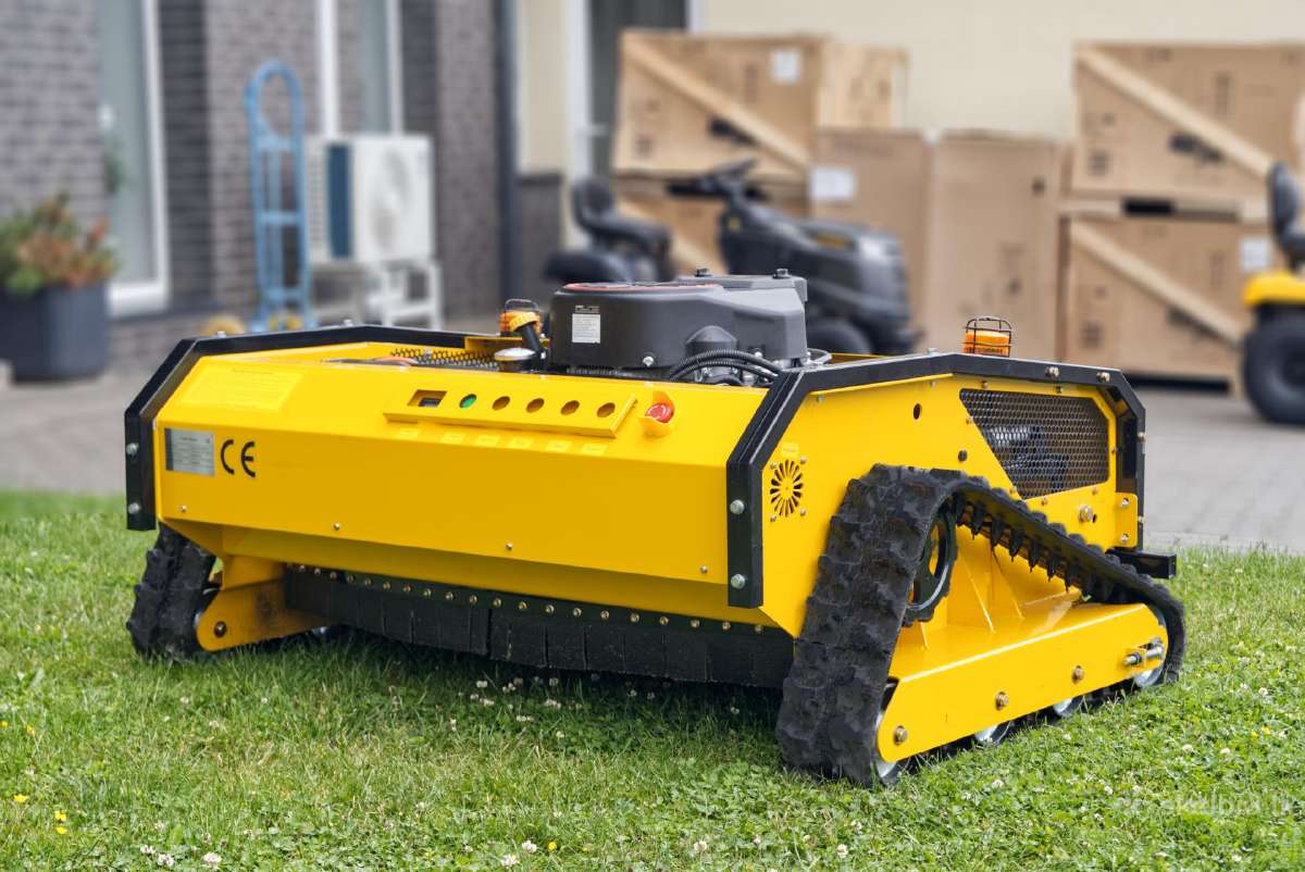 Benzininis Mulčeris - robotas Gust Ms750 Šlaitams - nuotraukos Nr. 7