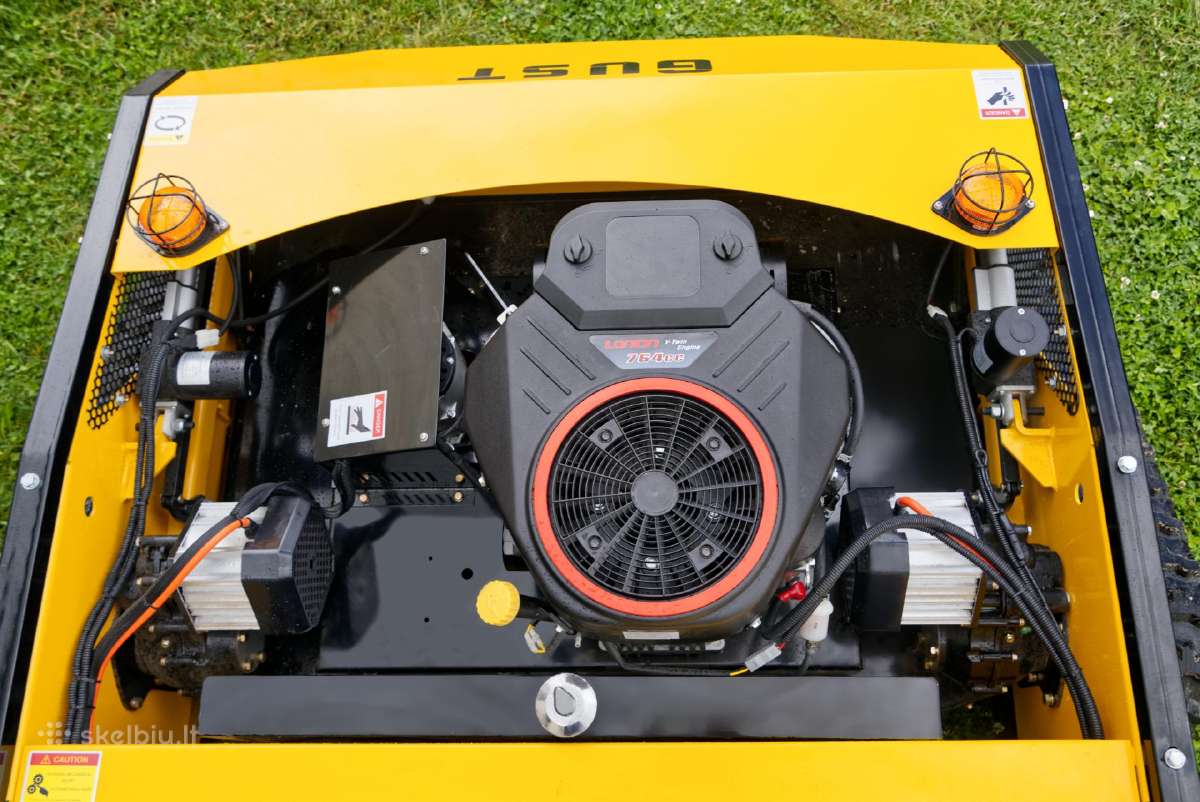 Benzininis Mulčeris - robotas Gust Ms750 Šlaitams - nuotraukos Nr. 10